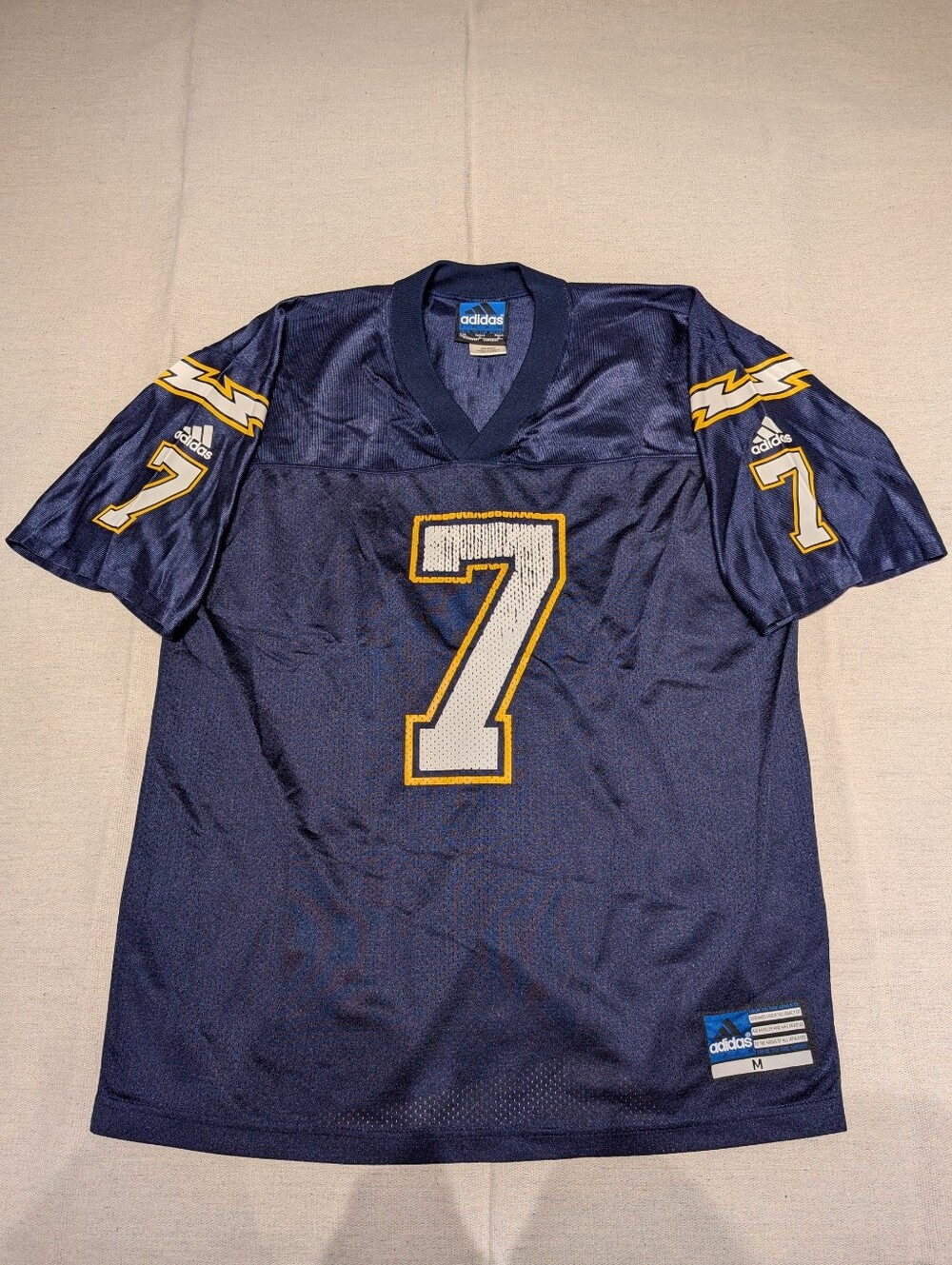 Vintage Adidas Team Doug Flutie Chargers football jersey men's M